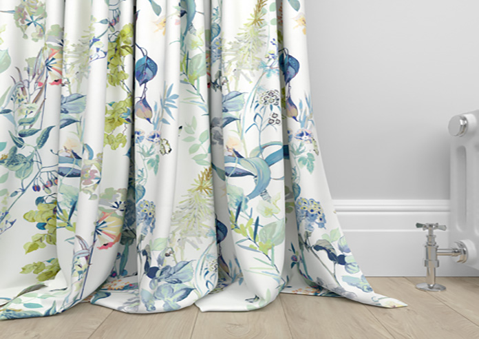 Bougainvillea, Waterfall - Made to Measure Curtains - Image 6